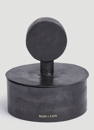 Mad & Len Cristaux Pot Pourri Totem, Terre Noire, Medium Black wps0642340