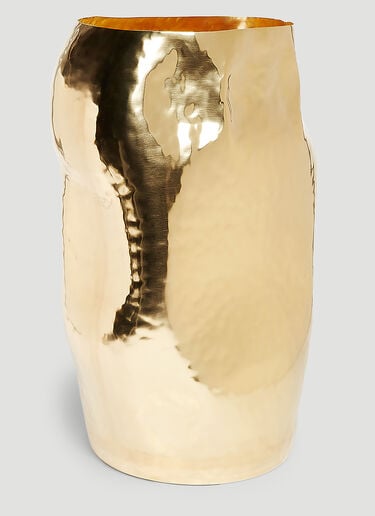Bash Vessel Tall Tom Dixon Bash Vessel Tall Gold wps0644105