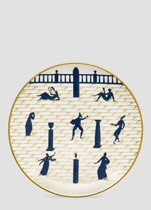 Ginori 1735 Passeggiata Archeologica Plate White wps0644415