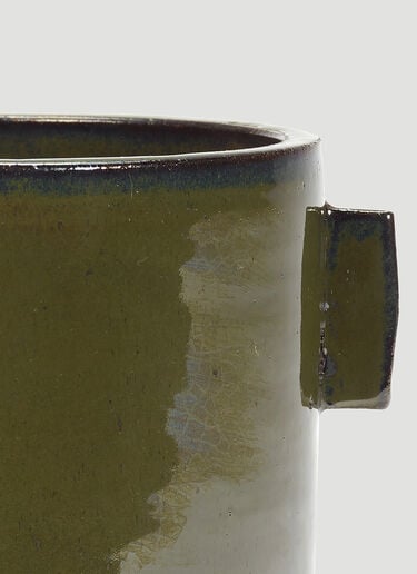 Glazed Shades Flower Pot Serax Glazed Shades Flower Pot Green wps0670079