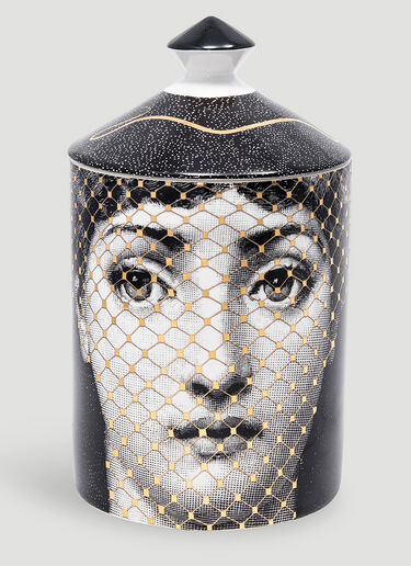 Golden Burlesque Small Scented Candle Fornasetti Golden Burlesque Small Scented Candle Black wps0670287