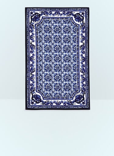 Dolce & Gabbana Casa Blu Mediterraneo Beach Towel Blue wps0691222