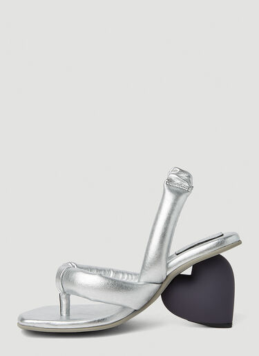 Yume Yume Love High Heel Sandals Silver yum0251001