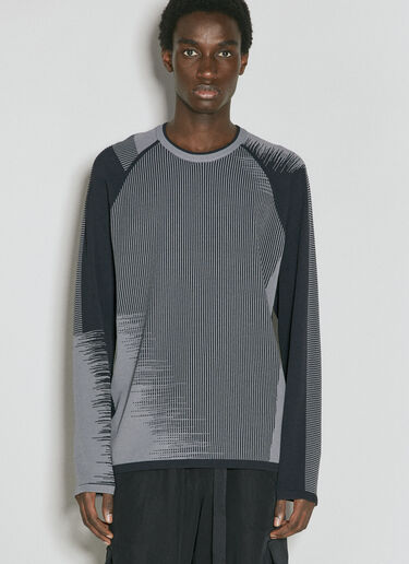 Engineered Knit Sweater Y-3 Engineered Knit Sweater Grey yyy0156001