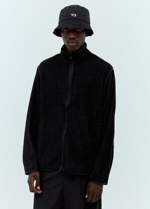 Y-3 Waffle Track Jacket Black yyy0158003