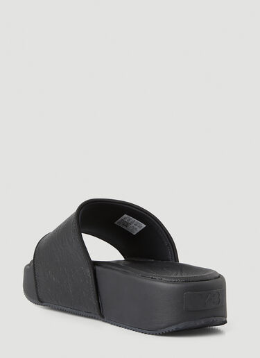 Platform Slides Y-3 Platform Slides Black yyy0347013