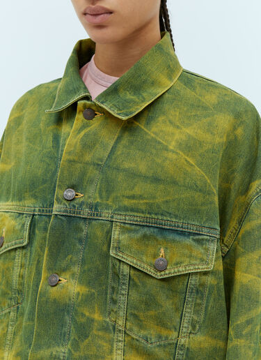 Jello Denim Jacket Acne Studios Jello Denim Jacket Yellow acn0353001