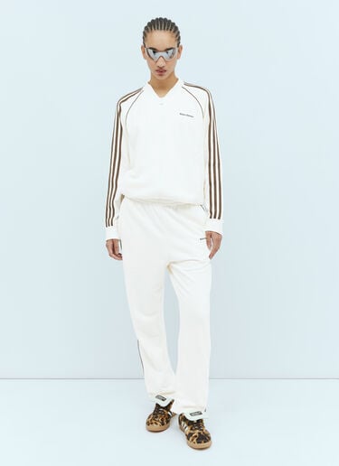 로고 자수 트랙 팬츠 adidas by Wales Bonner 로고 자수 트랙 팬츠 화이트 awb0354011
