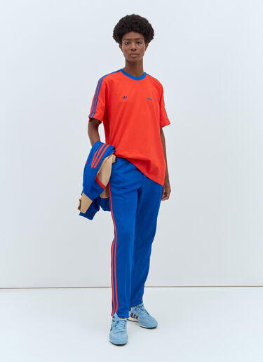 로고 자수 티셔츠 adidas by Wales Bonner 로고 자수 티셔츠 레드 awb0357014