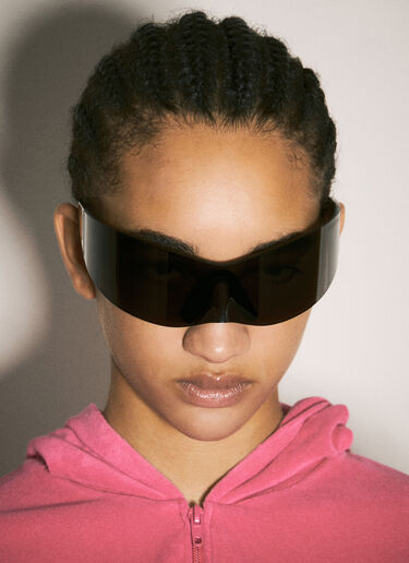 Panther 眼罩型太阳镜 Balenciaga Panther 眼罩型太阳镜 黑 bcs0357001