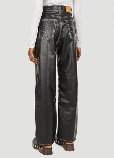 Benz Vegan Leather Pants Eytys Benz Vegan Leather Pants Black eyt0349009