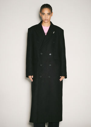 Eytys Genesis Wool-Blend Coat Black eyt0358005