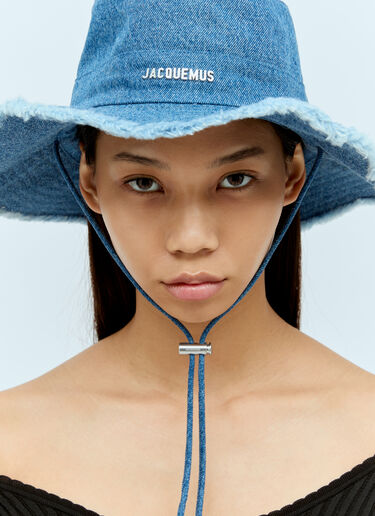 Jacquemus Le Bob Artichaut バケットハット ブルー jac0356004