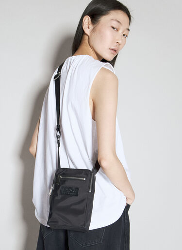 MM6 Maison Margiela Anatomic Small Messenger Bag Black mmm0353005