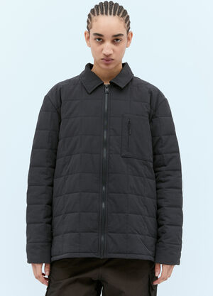 Rains Giron Liner Overshirt Jacket Black rai0356009