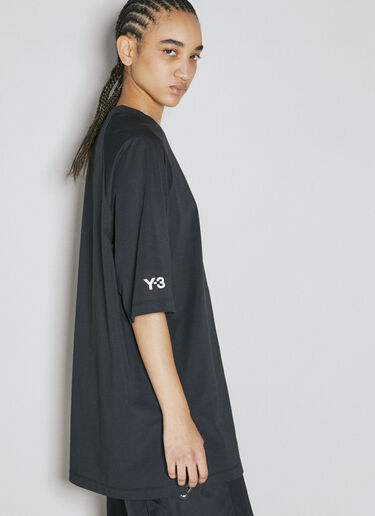 3S 저지 티셔츠 Y-3 3S 저지 티셔츠 블랙 yyy0356002