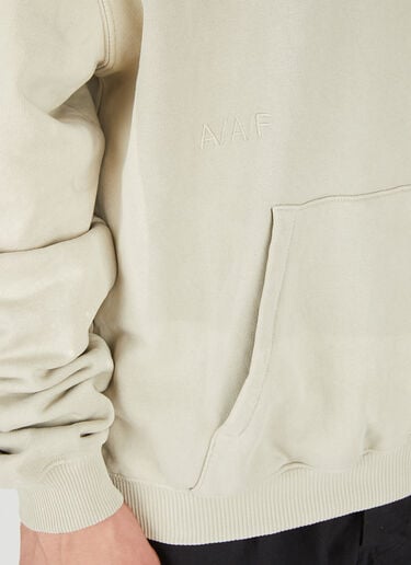 Applied Art Forms 스프레이 스텐실 후드 스웻셔츠 베이지 aaf0150009