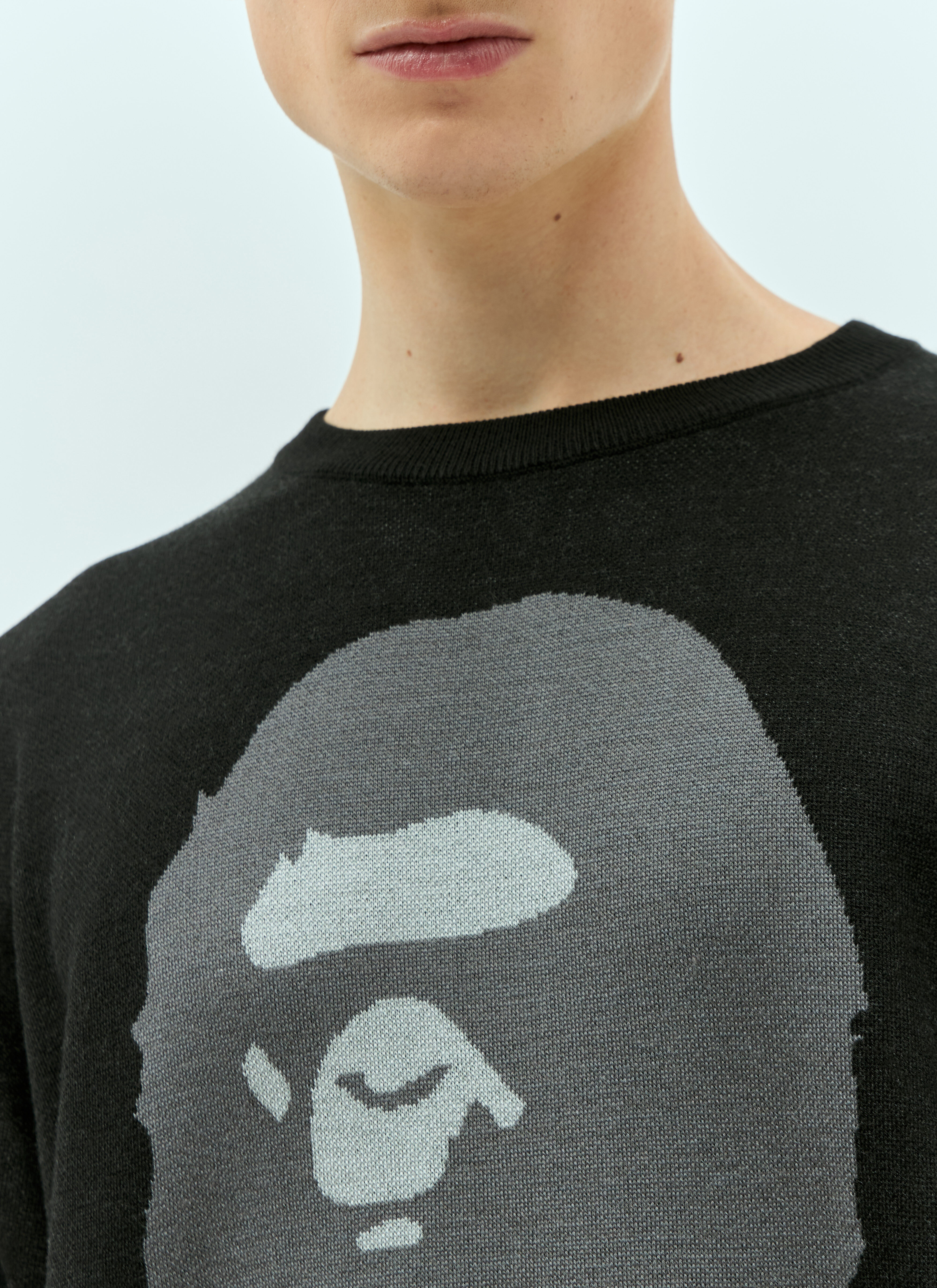 楽天市場】A BATHING APE APE FACE KNIT M ア ベイシング エイプ
