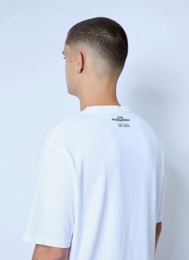Logo Motif T-Shirt ACMH x Love International Logo Motif T-Shirt White acl0162001