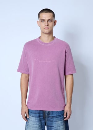 ACMH x Love International Logo Motif T-Shirt Pink acl0162002
