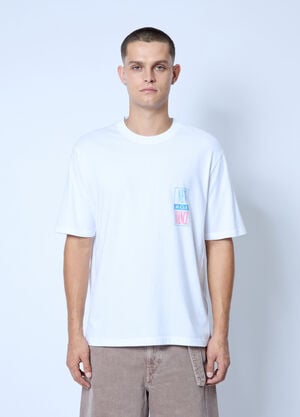 ACMH x Love International Logo Motif T-Shirt White acl0162003