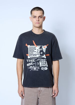 ACMH x Love International Logo Motif T-Shirt Black acl0162004