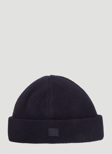 Acne Studios Kansy Knit Hat Blue acn0137013