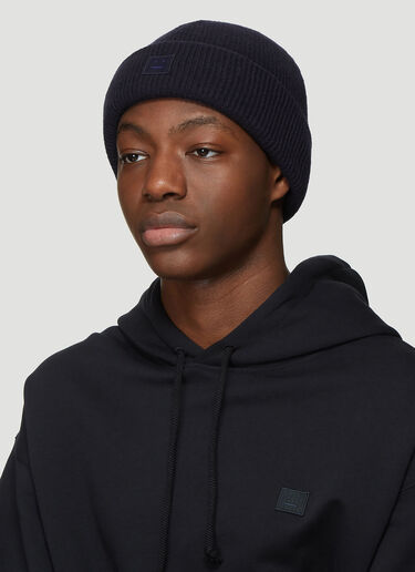 Acne Studios Kansy Knit Hat Blue acn0137013