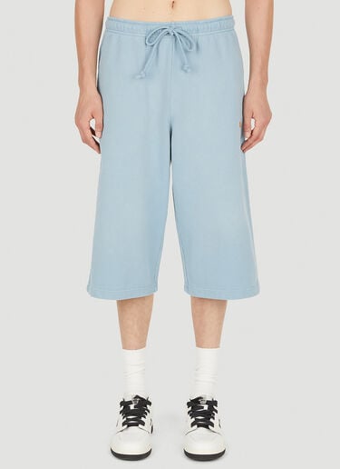 Acne Studios 스웨트 버뮤다 쇼츠 블루 acn0149034