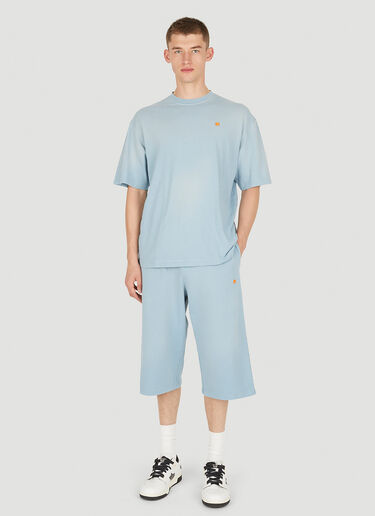 Acne Studios 스웨트 버뮤다 쇼츠 블루 acn0149034