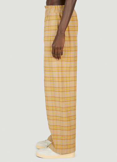 Check Pants Acne Studios Check Pants Yellow acn0151021