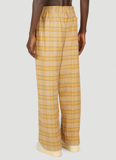 Check Pants Acne Studios Check Pants Yellow acn0151021