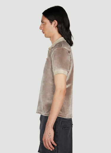 丝绒 Polo 衫 Acne Studios 丝绒 Polo 衫 浅棕色 acn0152021