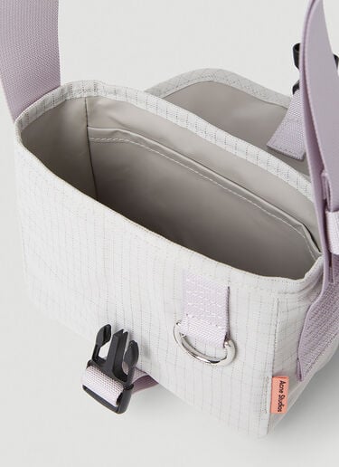 Mini Messenger Crossbody Bag Acne Studios Mini Messenger Crossbody Bag Grey acn0152064
