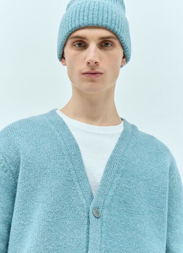 Wool Blend Cardigan Acne Studios Wool Blend Cardigan Blue acn0153004