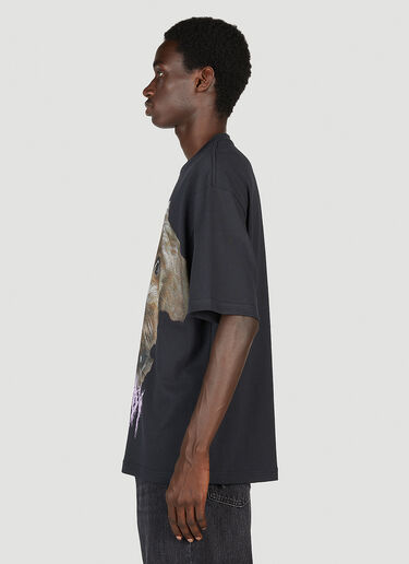 Acne Studios 图案短袖 T 恤 黑色 acn0153069