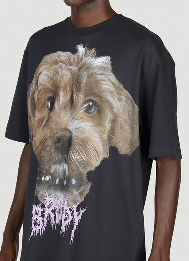 Graphic Motif Short Sleeve T-Shirt Acne Studios Graphic Motif Short Sleeve T-Shirt Black acn0153069