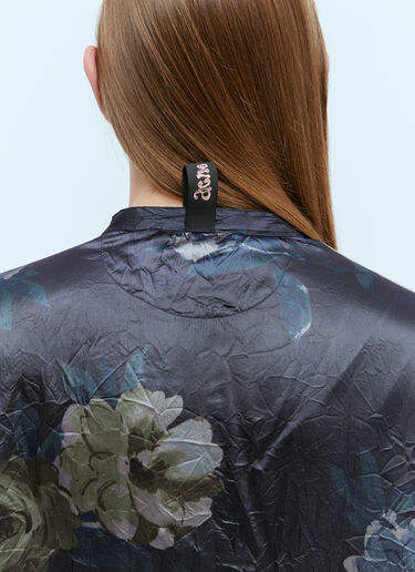 디스트레스드 패널 디자인 티셔츠 Acne Studios 디스트레스드 패널 디자인 티셔츠 그레이 acn0154017