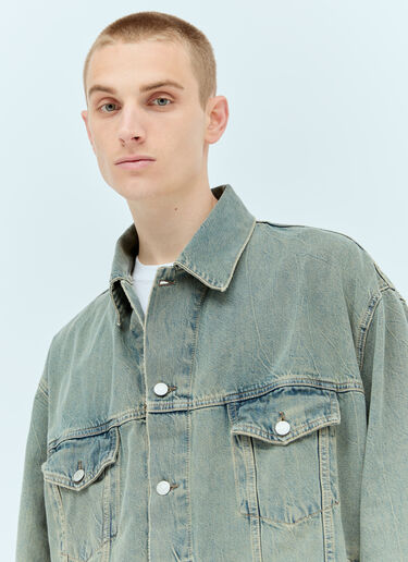 Oversized Denim Jacket Acne Studios Oversized Denim Jacket Blue acn0155015