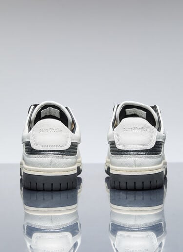 가죽 로우탑 스니커즈 Acne Studios 가죽 로우탑 스니커즈 화이트 acn0155038