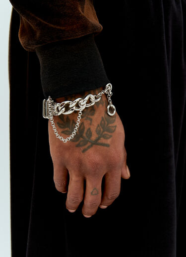 Buckle Chain Bracelet Acne Studios Buckle Chain Bracelet Silver acn0156022
