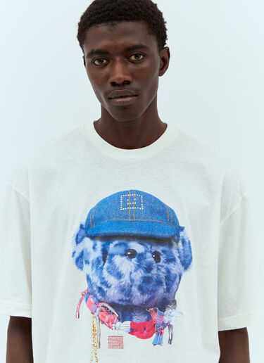 Acne Studios 프린트 티셔츠  화이트 acn0157003