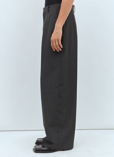 Acne Studios 핀스트라이프 슈트 팬츠  다크 그레이 acn0157025