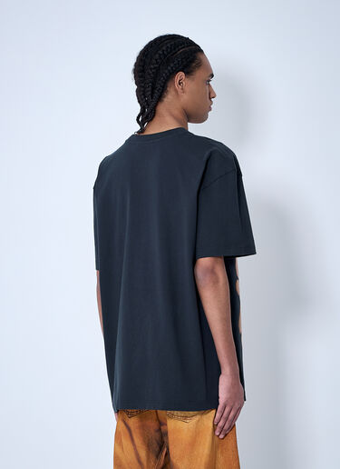 Acne Studios Logo Motif T-Shirt Black acn0160008