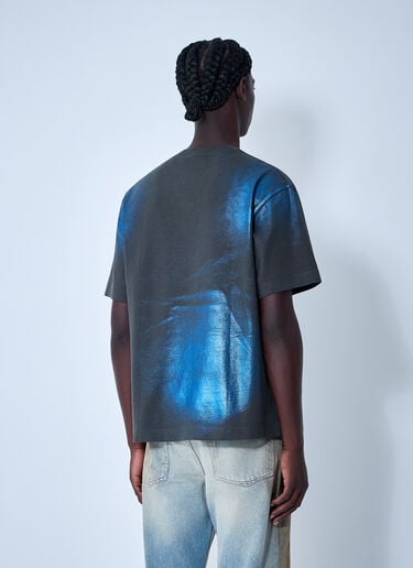 Logo Motif T-Shirt Acne Studios Logo Motif T-Shirt Blue acn0162009