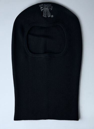 Acne Studios Logo Motif Balaclava Black acn0162038