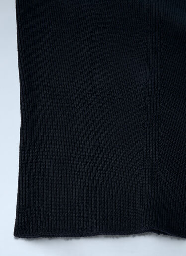 Acne Studios Logo Motif Balaclava Black acn0162038