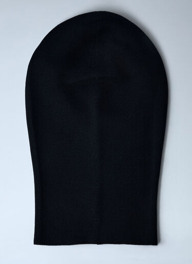 Acne Studios Logo Motif Balaclava Black acn0162038