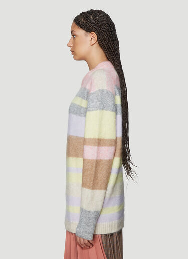 Striped Kalbah Knit Acne Studios Striped Kalbah Knit Pink acn0238020