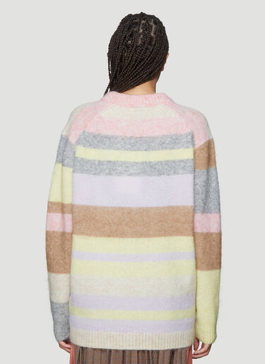Striped Kalbah Knit Acne Studios Striped Kalbah Knit Pink acn0238020